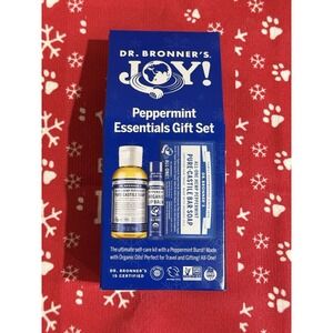 Dr. Bronner's Joy Peppermint Essentials Gift Set - New